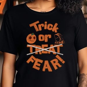 Lil Boo Trick or FEAR, HHN Tee, Halloween Horror Nights Tshirt, Jack the Clown, Haunted House Gift, universal horror halloween