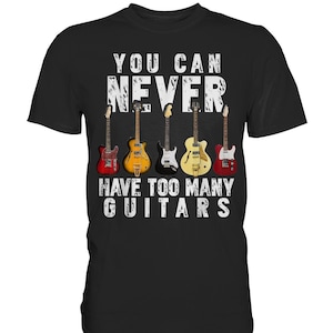 Maglietta Chitarrista Con Design Battito Cardiaco - Cotone Per Musicisti E Appassionati - Foto 13