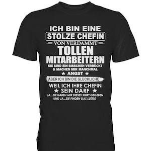 I Am A Proud Boss Of Damn Great Employees T-Shirt | Work - Office - Funny Gift Idea