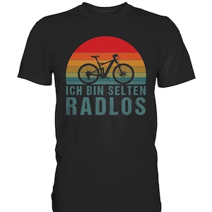I&#39;m Rarely Bikeless Bicycle Cycling Mountain Bike , Short Sleeve , T-Shirt - Premium Shirt