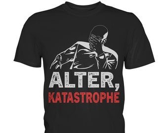 Alter Katastrophe | Vintage Retro Lustig Geschenk Premium T-Shirt