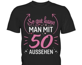 Damen 50 Geburtstag T-Shirt | Lustiges 50er Frauen Frau  - Premium Shirt