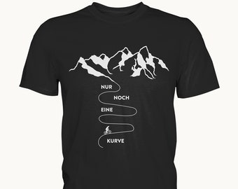 Just one more curve T-shirt | Cycling Bicycle Mountain Bike Funshirt Gift