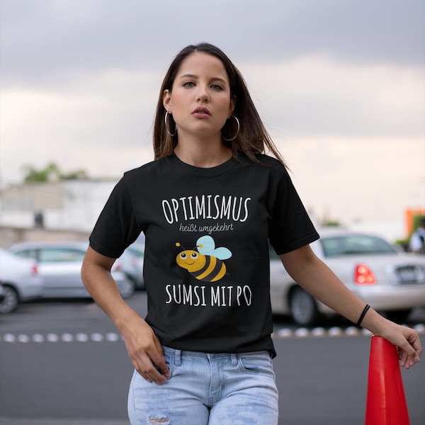 Sumsi with Butt Optimism Beekeepers Honey Funny Fun T-Shirt