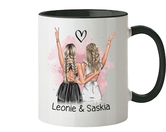 Cadeau de tasse de meilleur ami, tasse personnalisée, meilleurs amis, tasse personnalisée, idée de cadeau de meilleurs amis d'amitié