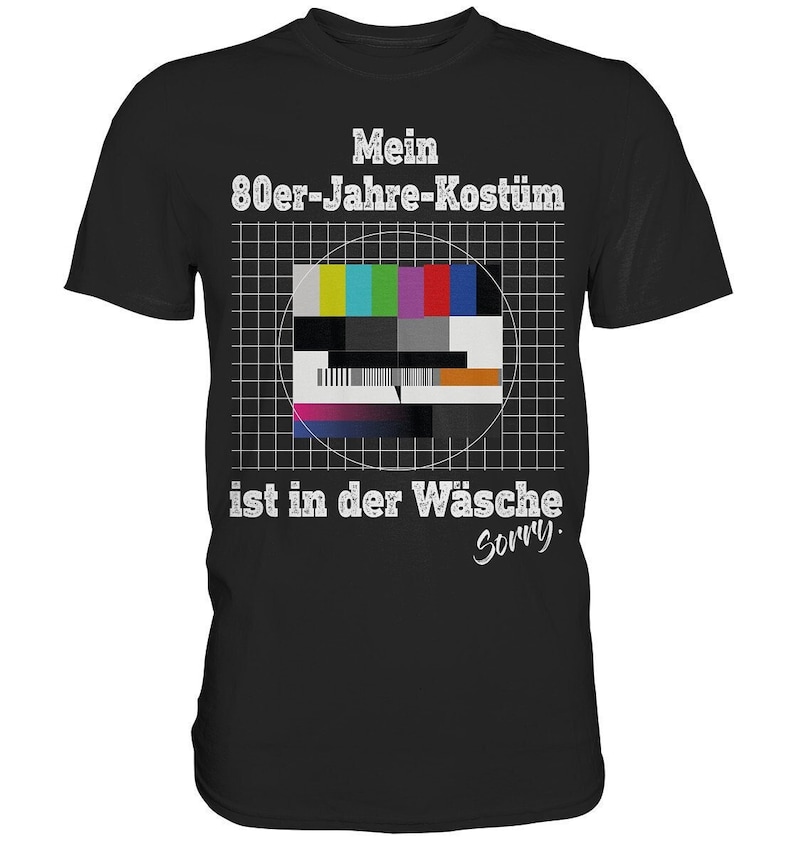 I Love The 80s Ich Liebe Die 80s T-Shirt – Retro 80er Jahre Party Outfit Und Kostum