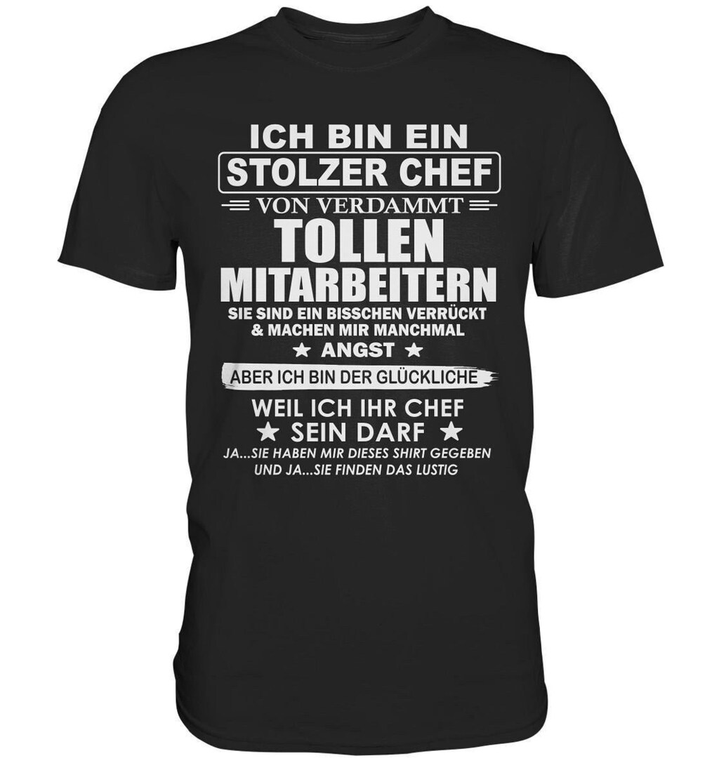 Tazza Da Caffè 330ml 'Stolzer Chef' – Regalo Divertente Per Capo, Dirigente, Stampata Su Entrambi I Lati, Ceramica