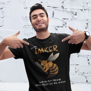 Funny Beekeeper T-Shirt | Beekeeper Gift Idea Honeycomb Beekeeping Bee