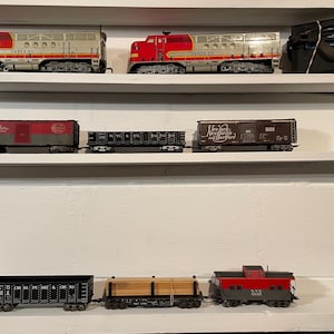 8 Piece Marx Train Set