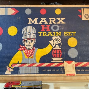 Diesel Santa Fe MARX HO Train Set 74642/1 Missing B Unit