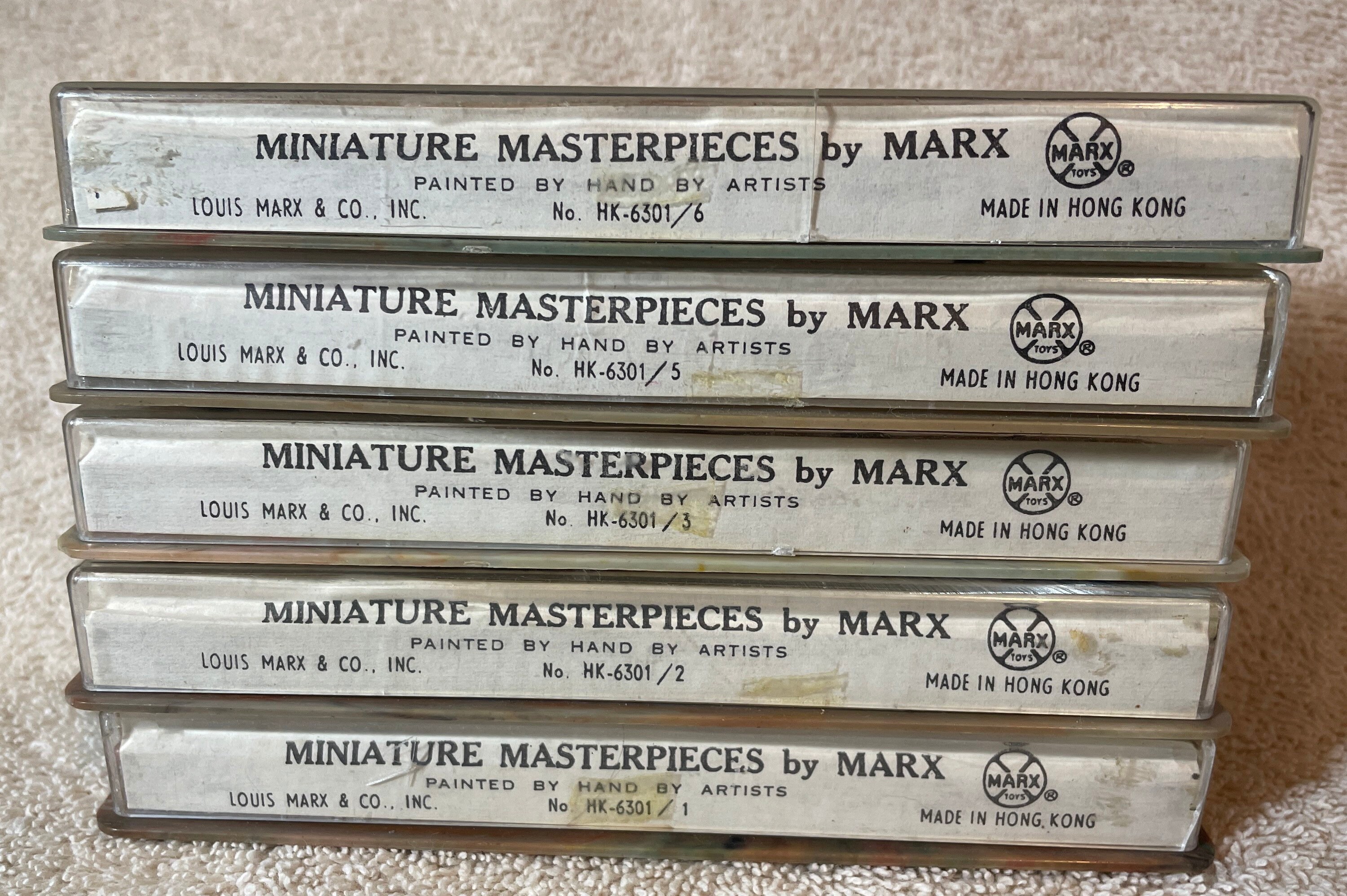 Miniature Masterpieces by MARX Etsy