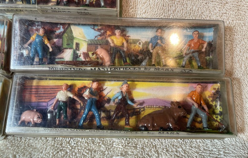 Miniature Masterpieces by MARX Etsy