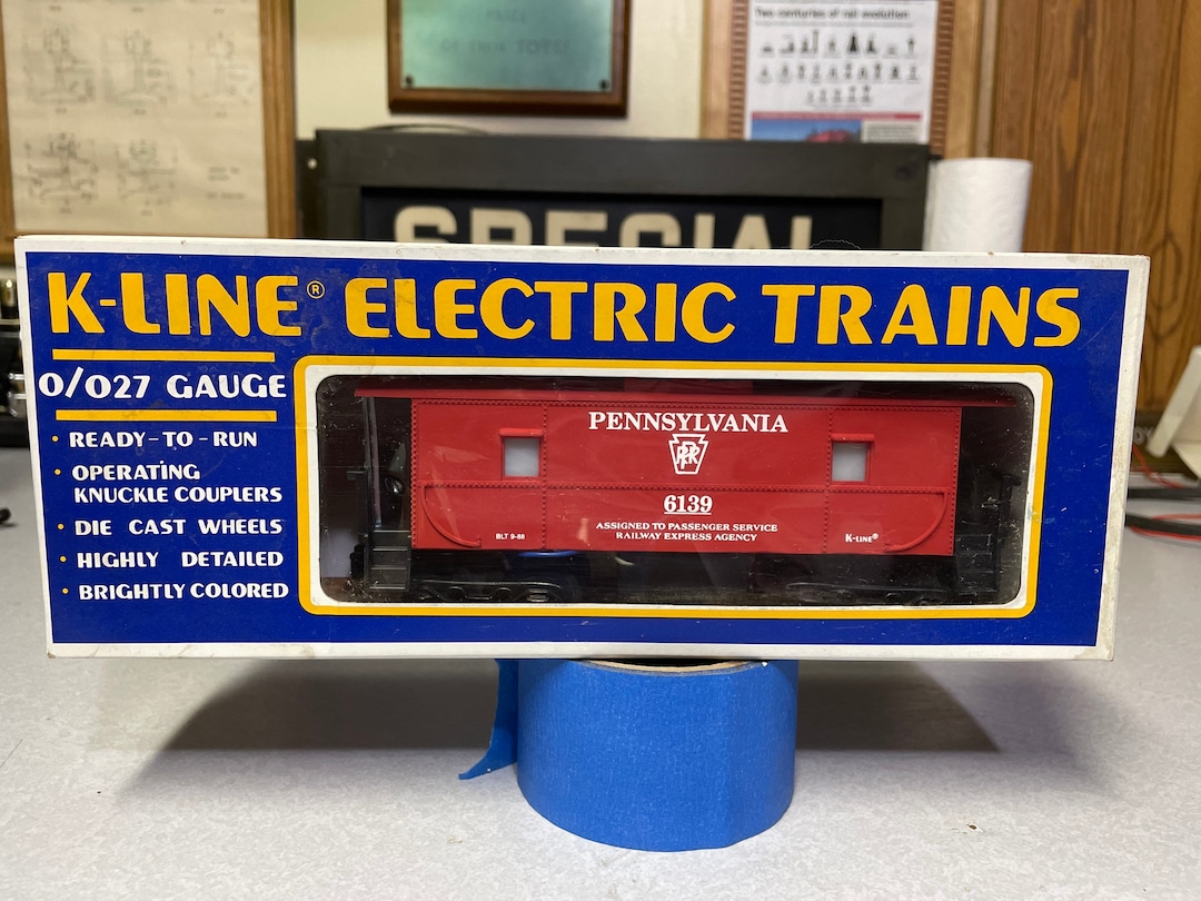 Pennsylvania Railroad Caboose Etsy