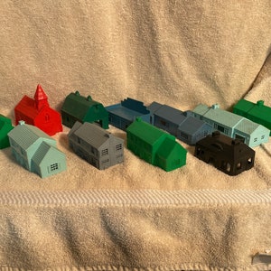 HO Buildings by MARX-11