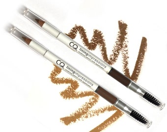CQ EYEBROW PENCILS | Makeup Liner Brown with Spoolie
