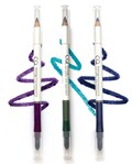 CQ EYELINER & APPLICATOR | Basic Pencil Makeup Smudger Blue Purple