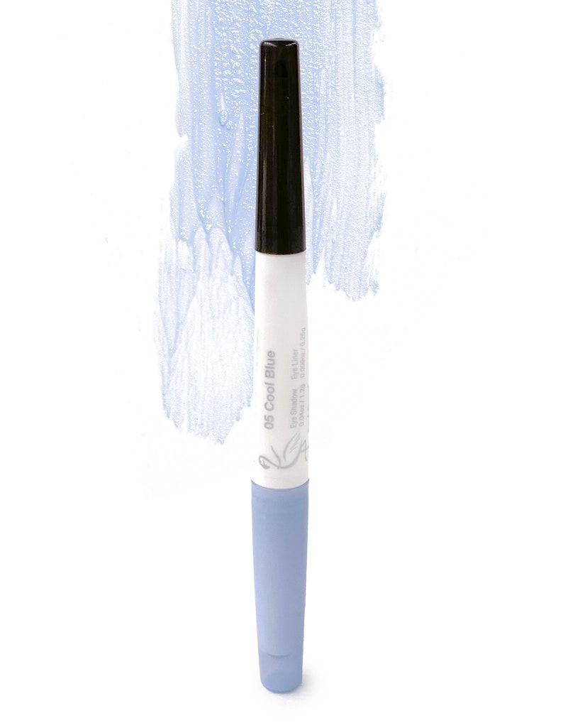 CQ EYE DUETTO | Cream Eyeshadow Makeup Stick 04 Cool Green 05 Cool Blue 06 Soft Lilac Purple 05 Cool Blue