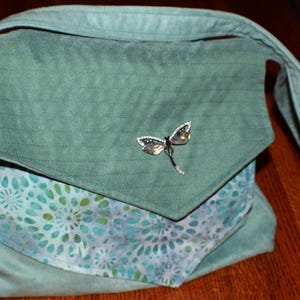 Faux Suede Shoulder Bag