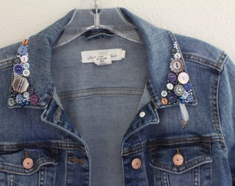 Upcycled Jean Jacket