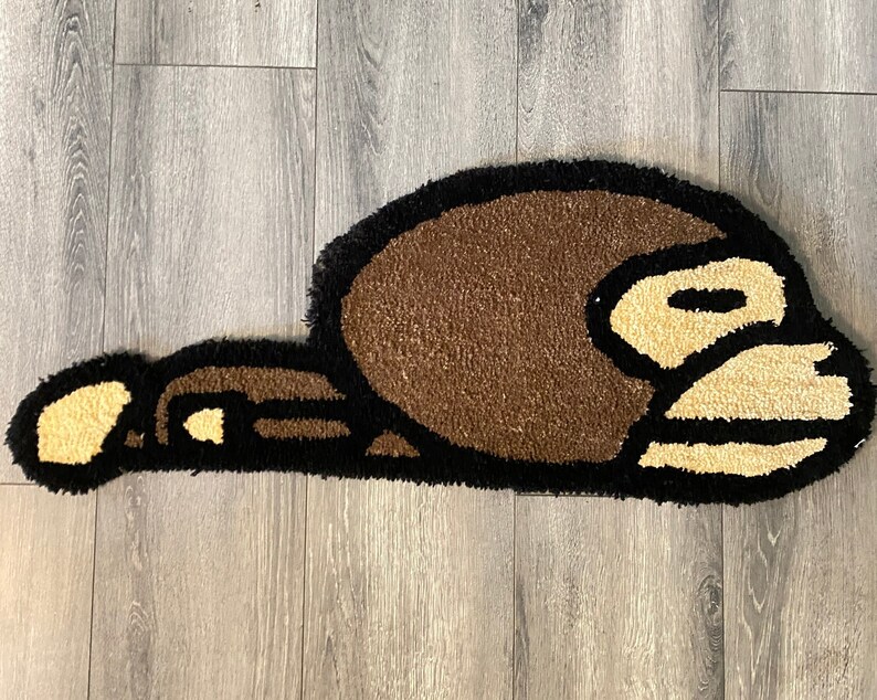 Sleeping Baby Milo Rug Etsy