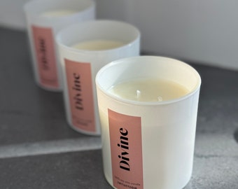 10oz Soy Wax Candle | Handmade Fragrance Candles | Double Wick Candle | Bamboo Lid | Hand Poured in Canada