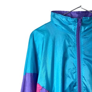 Vintage Colourblock Windbreaker