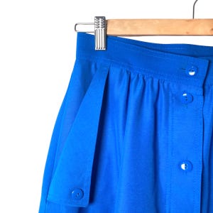 Vintage 80s St. Michael Button-Through Midi Skirt