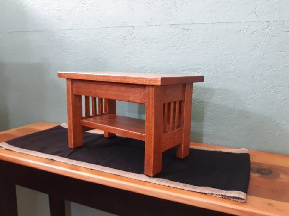 Wooden Foot Stool Etsy