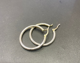 925 Sterling Silber Eternity Creolen Ohrringe für Frauen, Geschenk für Mütter, Moms Geschenk, Weihnachtsgeschenke