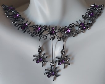 Spider's Web Choker | Halloween | Gothic