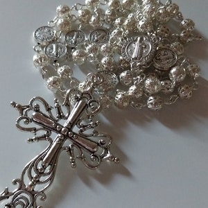 Handmade Silver Filigree Rosary