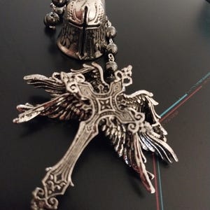 Deluxe Black Crusader Single Decade Rosary