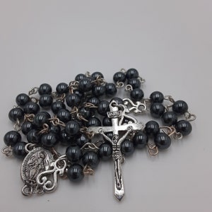 Acrylic and Metallic Rosary