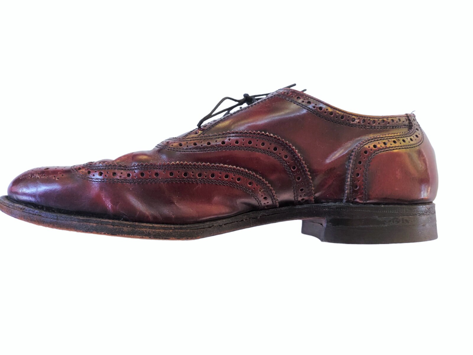 VTG FLORSHEIM the Worthmore Shoe Men display picture 1