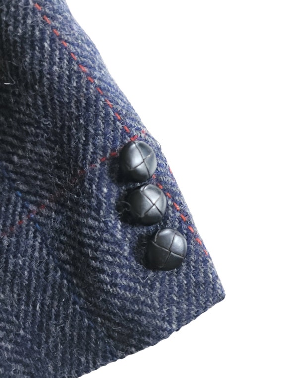 VTG KINGSRIDGE Men's 2 Button Herringbone Tweed S… - image 10