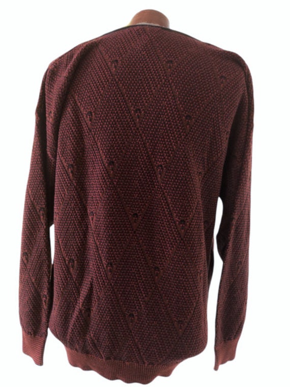NWT IZOD CLUB Vintage Men's V-Neck Cotton Sweater… - image 2