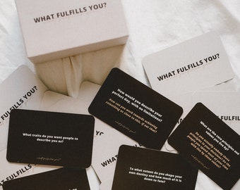 What Fulfills You? Card Game | Meaningful Conversations For Personal Growth