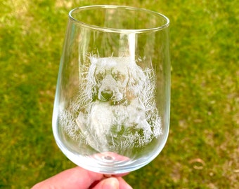 PHOTO ENGRAVED  glassware, personalised etched glass, pets, dogs, cat, pictures of family, gift. beer, pint, whiskey tankard, gin, fathers