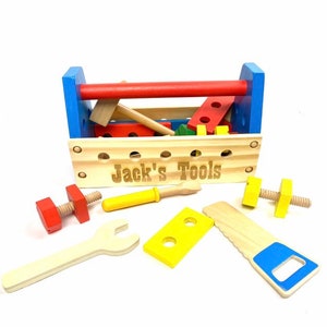 Melissa and doug clearance personalized tool box