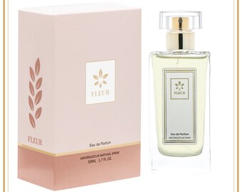 FLEUR No 002 inspired by PARIS Perfume-Dupe for Women, Eau de Parfum, Fragrance Spray 50 ml