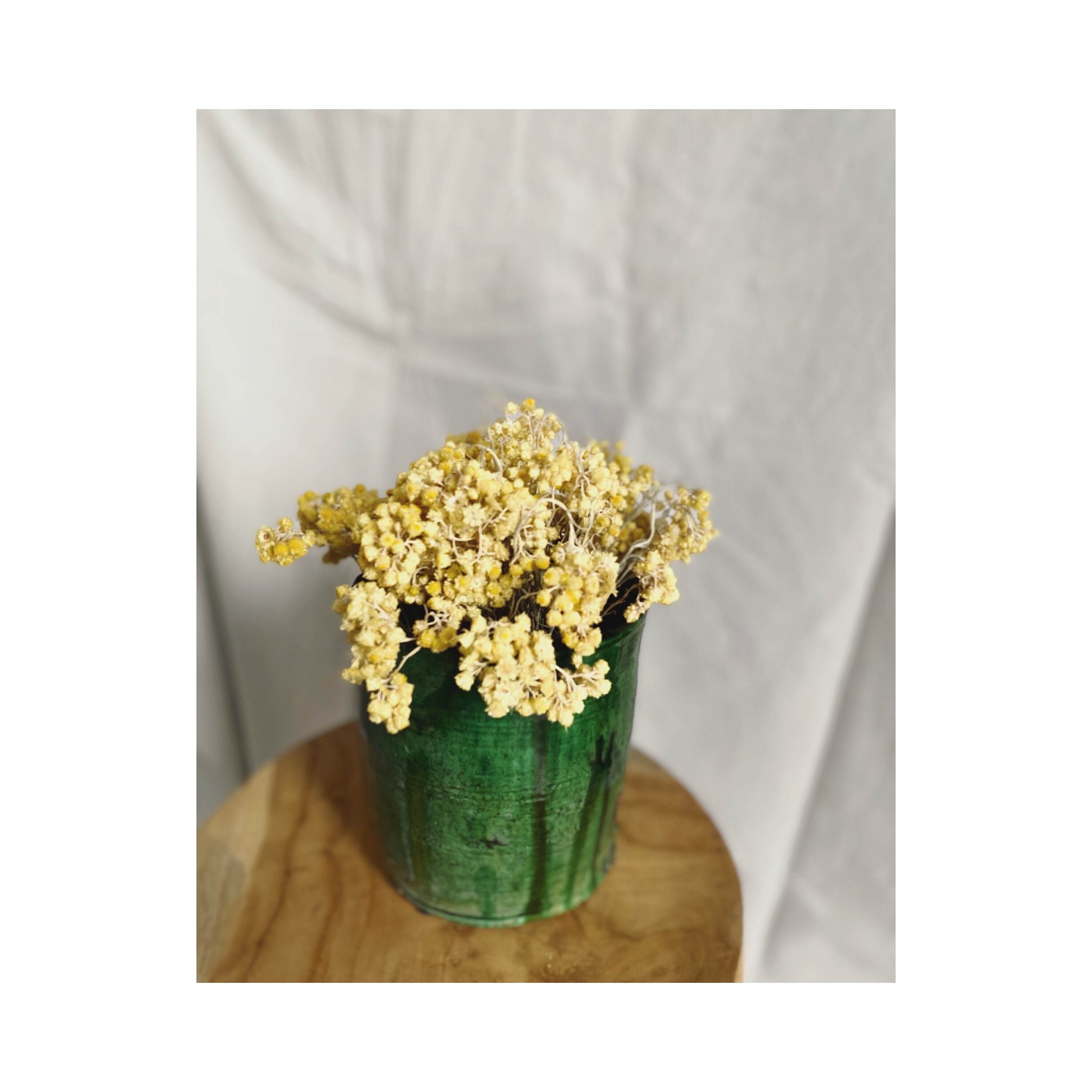 Cahe Pot Tamegroute, de Fleur, Vase Fleurs Séchées