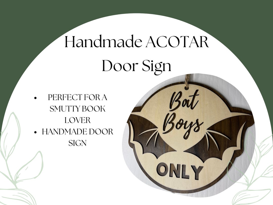 ACOTAR Theme Door Sign - Etsy