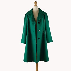 Emerald green duster coat new arrivals
