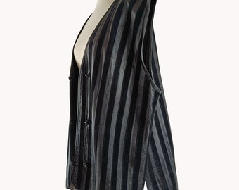 Finnish Vintage Design Mirja Hurmerinta 1990s Black Leather Vest