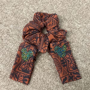 Moana-Maui Disney Inspired Ear Holder, Cute Scrunchie Ear Holder, cotton scrunchie, comfy Disney Ear Holder, trendy ears holder