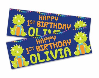 Personalised Birthday Banner For Kids – 2-Pack Party Decoration From Daily Gifts