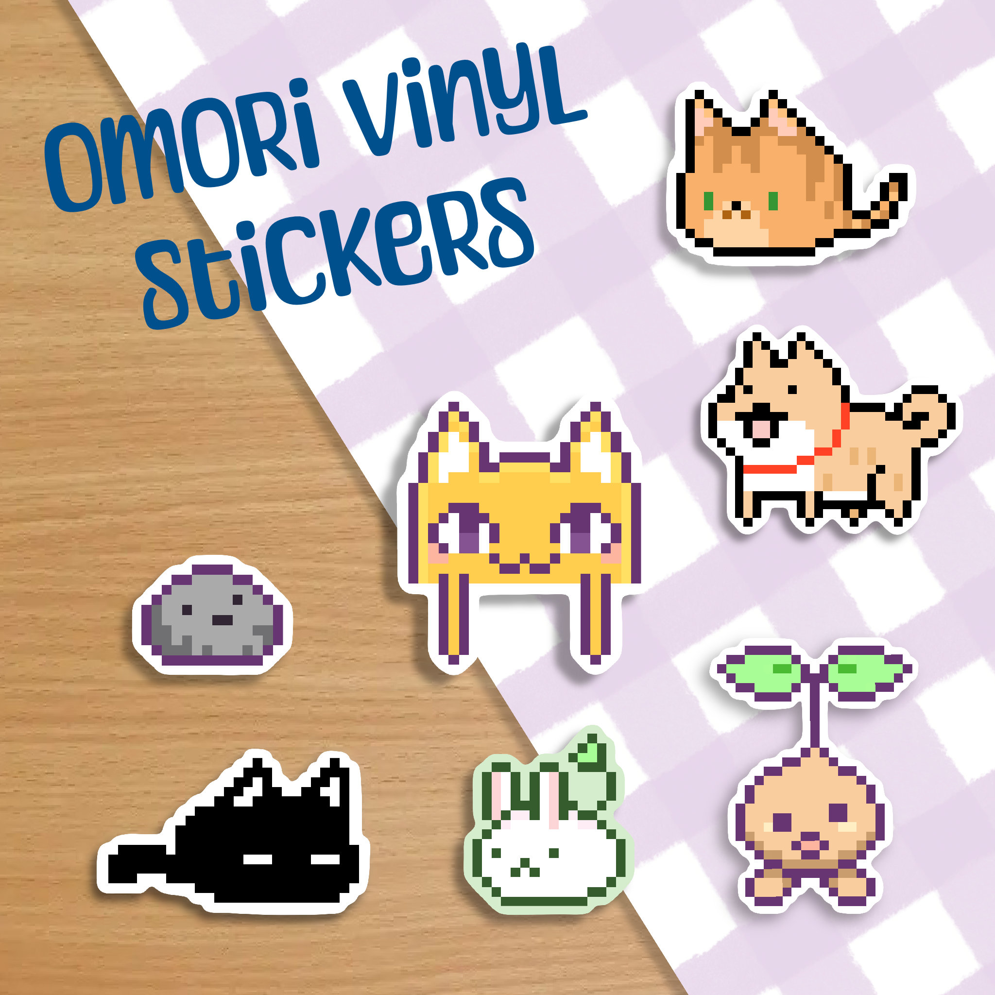 Omori Big Yellow Cat - Etsy