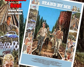 スタンド・バイ・ミー　USオリジナル映画ポスター スタンド・バイ・ミー (1986) ポスター アメリカの成人映画 壁飾り