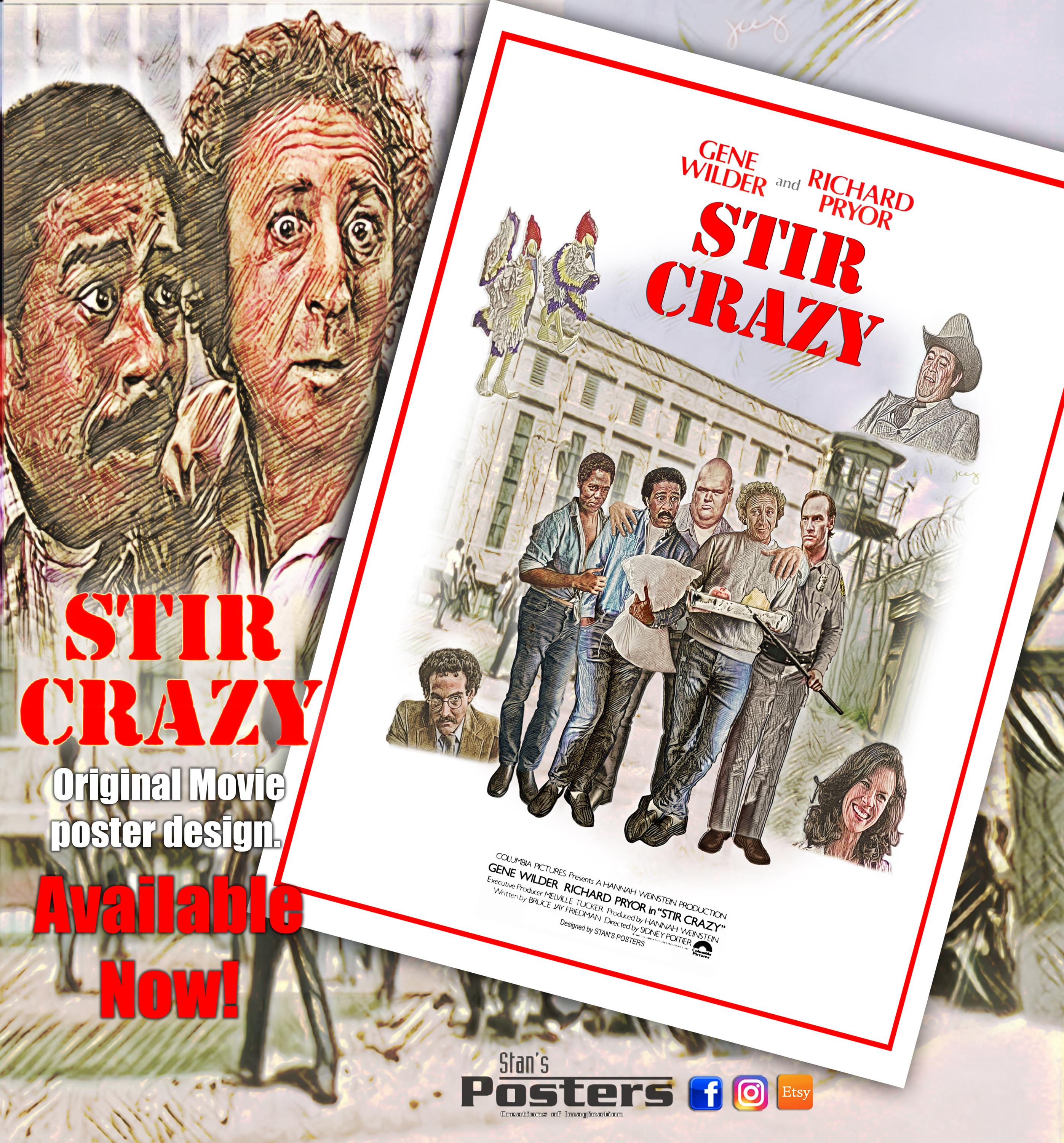 Stir Crazy Movie - Etsy