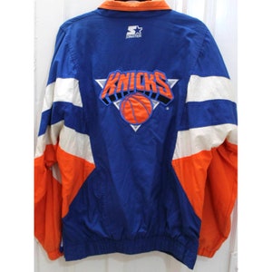 Pike Hill Vintage NY Knicks Long Sleeve Starter Jersey (M)